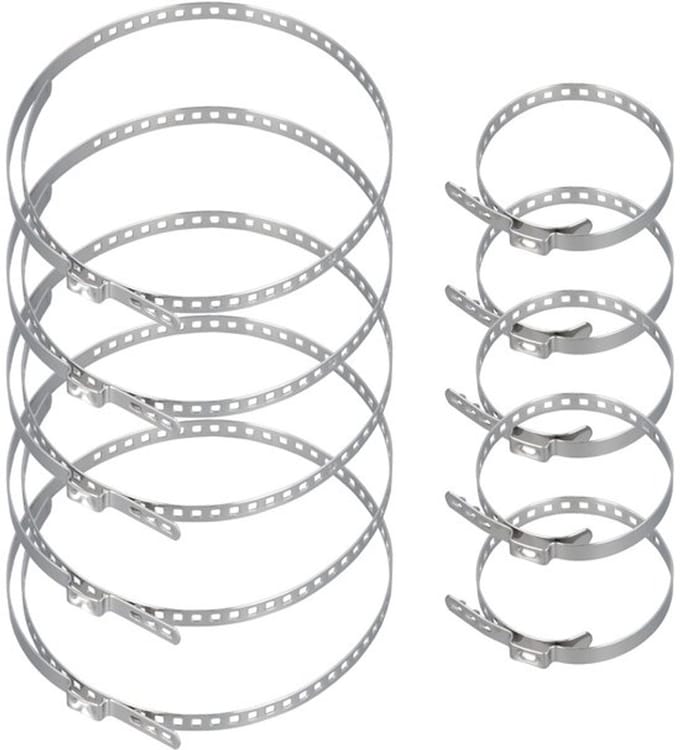 Allecto - Jubilee-clips - Slangklemmen - Kwaliteit - Zilver