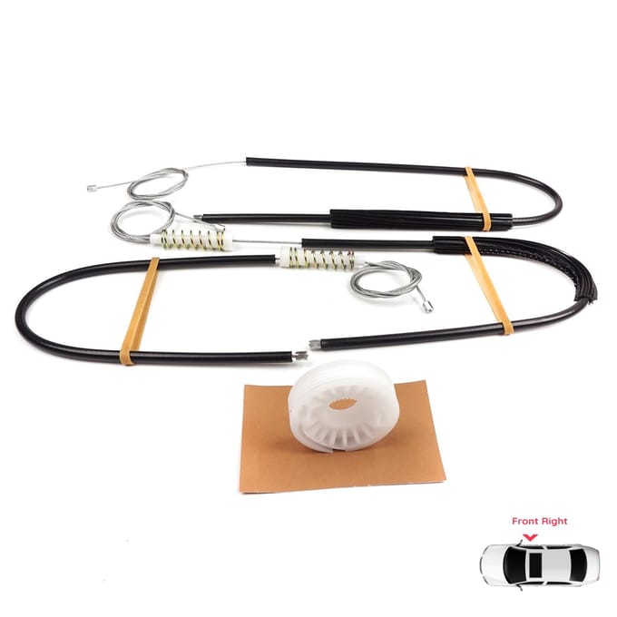 BWR5132 Kit de réparation de lève-vitre Avant Droit pour A8 S8 Quattro MK2 D3 4E 4E2 4E8 2002-2010 4E0837462B