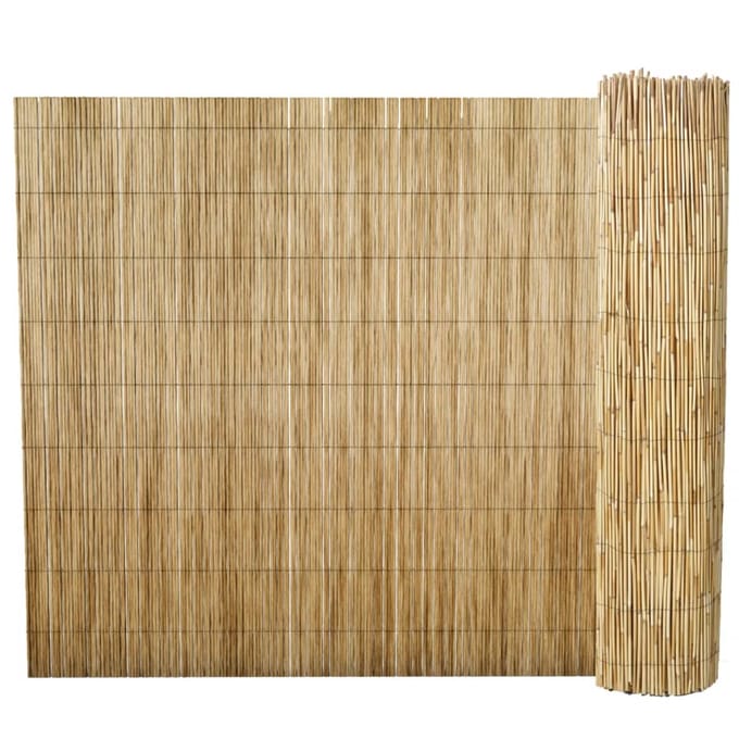 vidaXL - Tuinscherm - 100x1000 - cm - riet