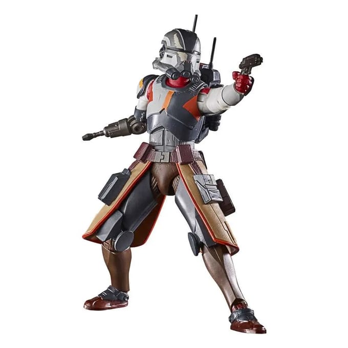 Hasbro Star Wars - The Bad Batch Black Series Echo (Mercenary Gear) 15 cm Actiefiguur - Multicolours