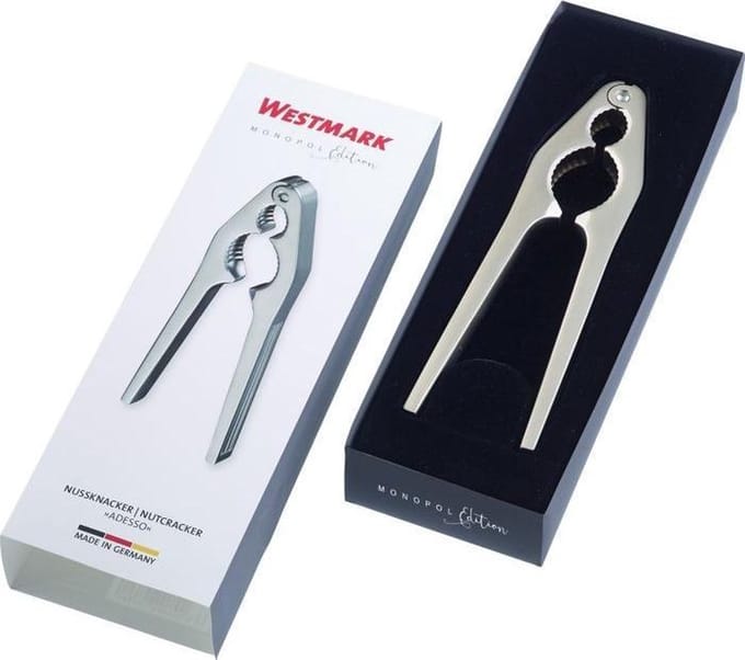 Westmark Notenkraker "Adesso" - Monopol Edition - Geschenkverpakking