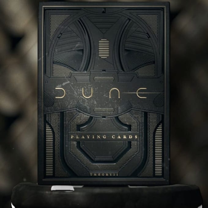 Speelkaarten Set - Inspiratie van Dune, 100x70 mm