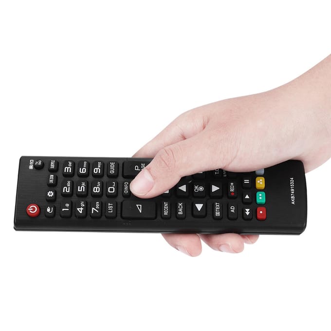 Télécommande sans fil pour téléviseur LG AKB74915324 black