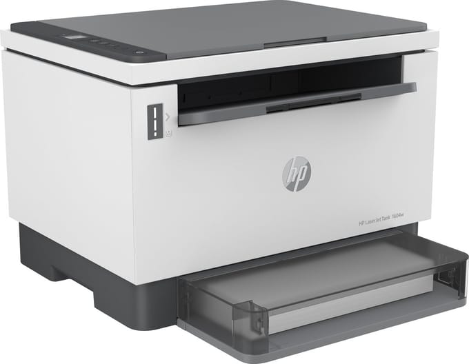 HP LaserJet Tank MFP 1604w - Mono Laser - 22 spm - Wi-Fi(n) Multifunctioneel - Zwart-wit - Laser