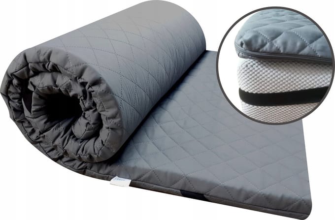 Topper Matras 140x200 cm - 4cm Schuim - H2/H3 - Afneembare hoes