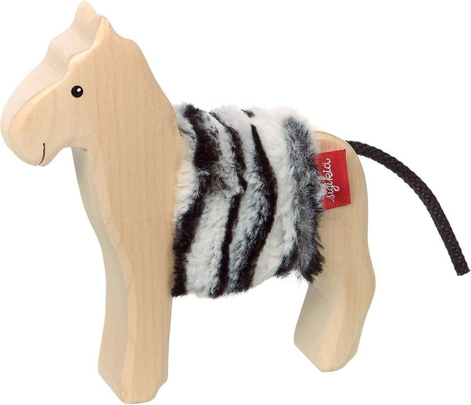 Houten speelfiguur zebra - Sigikid [3 jaar +]