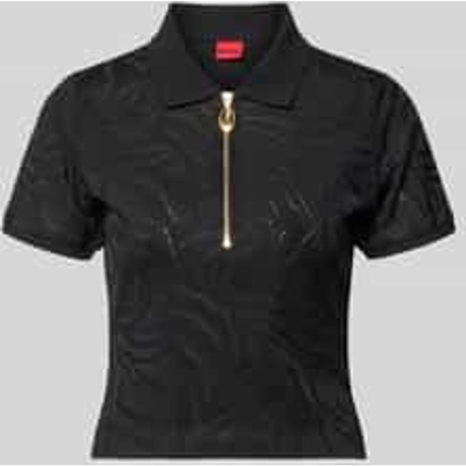 regular fit poloshirt van viscosemix model 'DEMETRI'