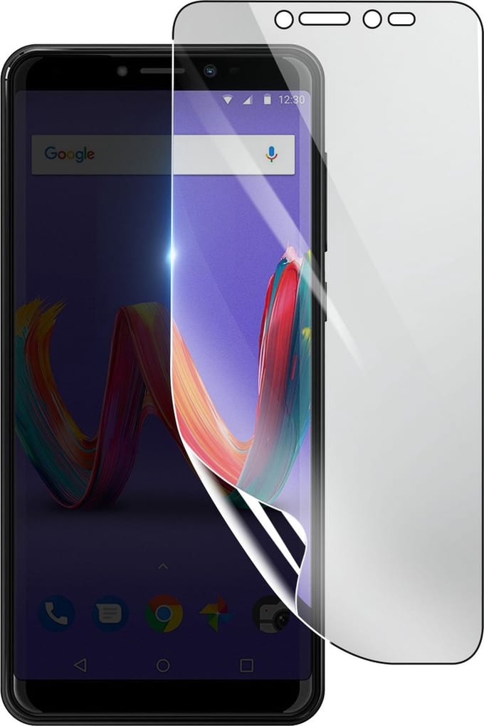 3mk, Geschikt voor Wiko Harry 2, Schokbestendige Hydrogel Screenprotector, Transparant