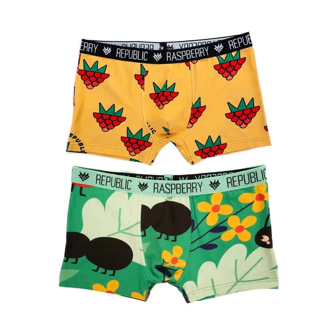 Kinderboxershorts Raspberry Republic Love,Anthill (x2)