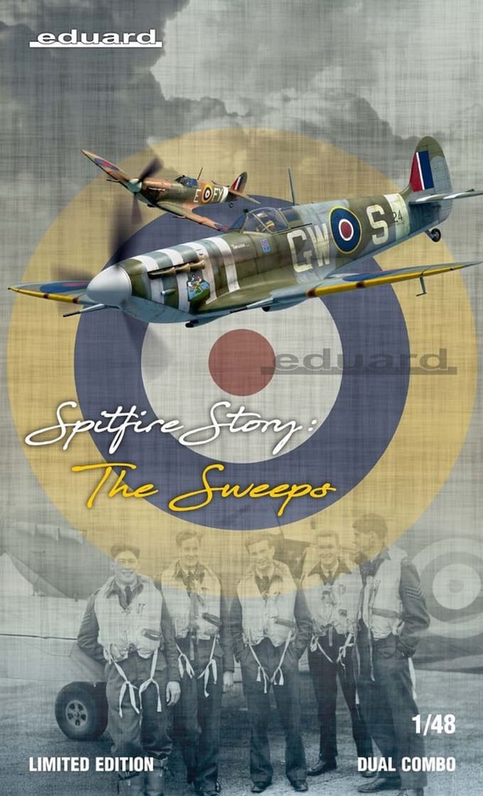 Eduard Plastic Kits 11153 SPITFIRE STORY The Sweeps, Limited edition Bouwpakket Schaal 1:48