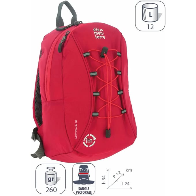 elementerre matawin 12 l rugzak