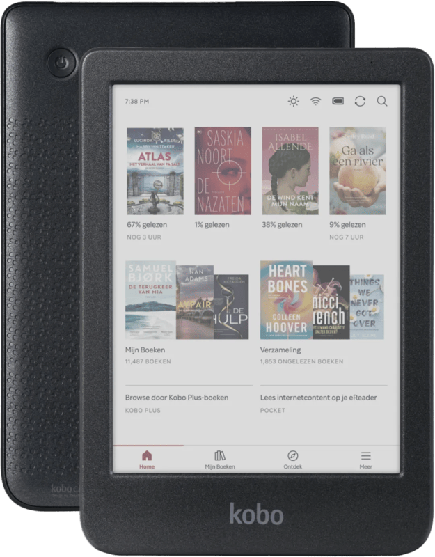 Kobo Clara Colour e-reader zwart