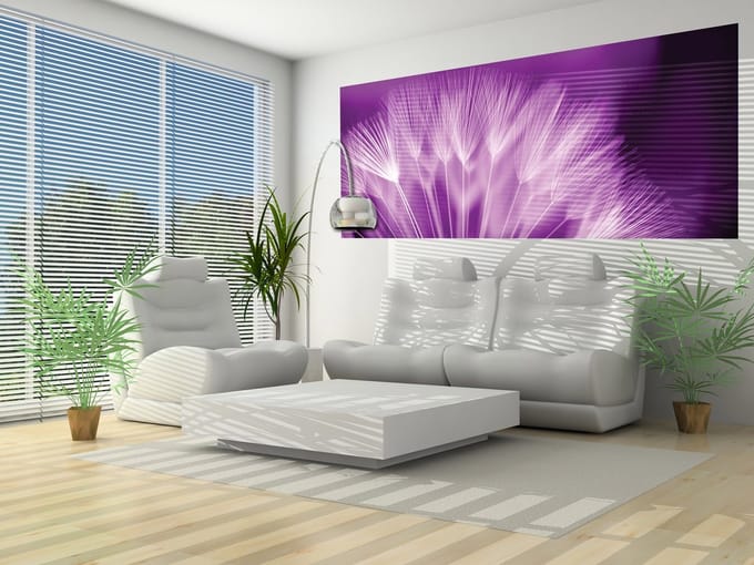 Dandelion Flower Photo Wallcovering