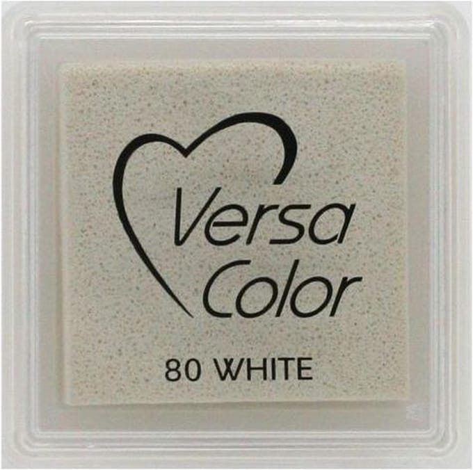 Stempelkussen white mini Versacolor - Tsukineko