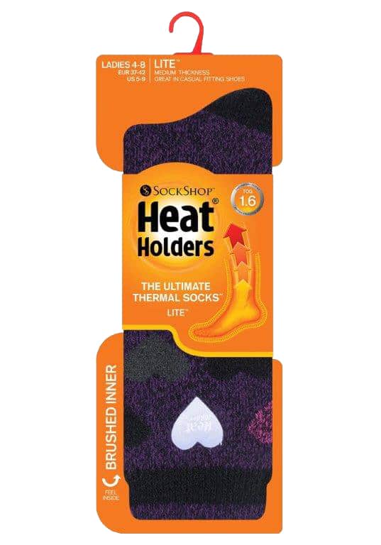 Heat Holders Thermische sokken met dun patroon voor dames - Matlock