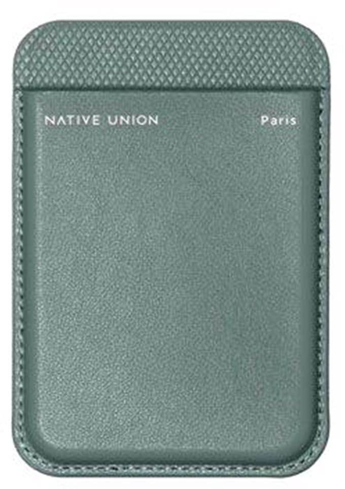 Native Union (Re)Classic Card Wallet - MagSafe - Slate Green