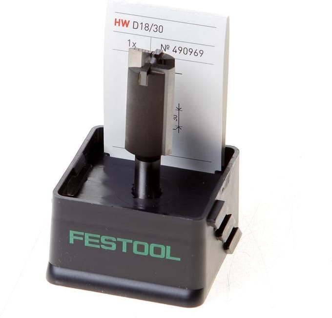 Festool HW S8 D18/30 Freesbit Groeffrees S 8mm 18x30mm - 490969