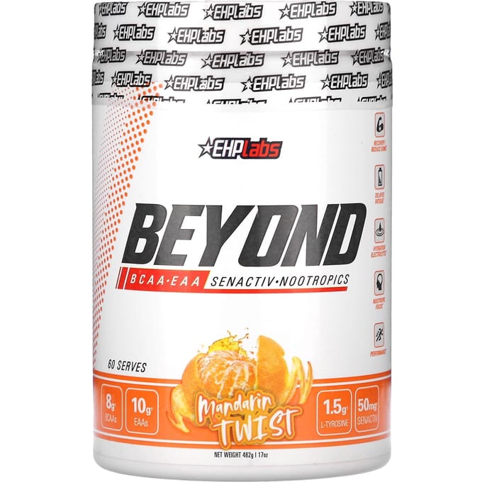 EHPlabs, Beyond, BCAA + EAA, Mandarin Twist, 17 oz (482 g)