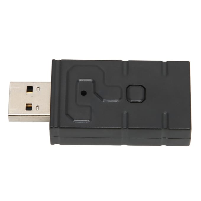 Adaptateur de manette sans fil, convertisseur de poignée Bluetooth pour PC Windows, PS4, PS5, Xbox One white