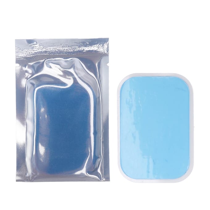 50 stuks Abs Stimulator Training Gel Sheet Pads Vervangende Accessoire voor Buikspiertrainer white