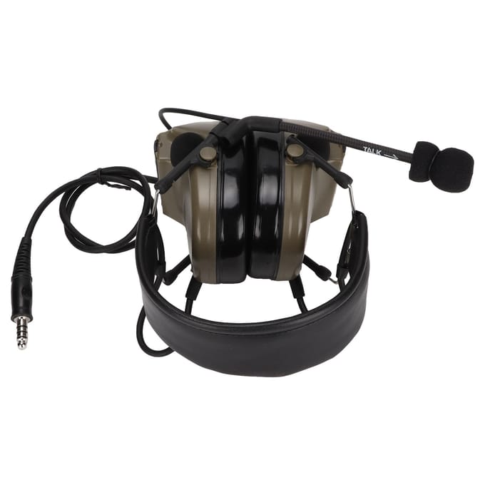 7.1mm Militaire Headset Professionele Geluidsonderdrukkende Elektronische Schietoorkappen met U94 PTT voor groen