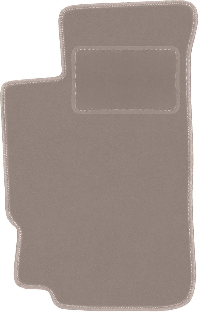 Beige bestuurdersmat voor: Peugeot 406 coupé (1995-2004)