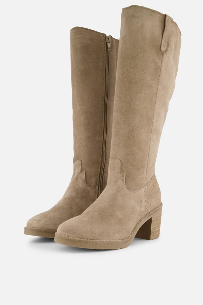 Cellini Hoge laarzen taupe Suede - Maat 36