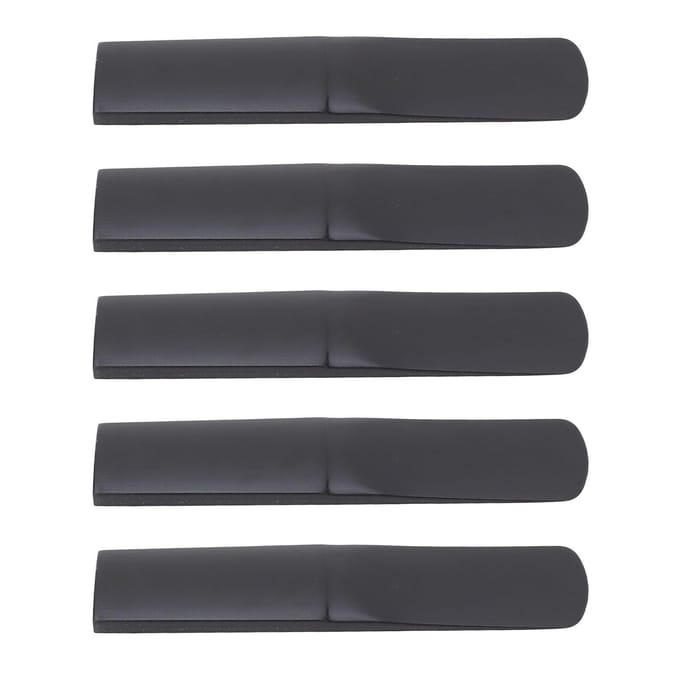 5 Pièces Anches Saxophone Soprano Force 2.5 Sib Résine Anches Saxophone Soprano pour Pratique Quotidienne Scène noir