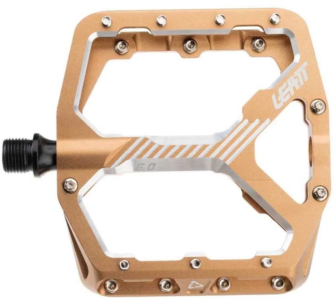 Leatt All Mountain 6.0 Flat 114x100 Mm Pedalen Goud