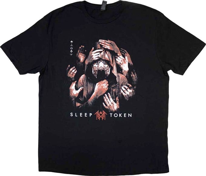 Sleep Token - Grabbing Hands Heren T-shirt - L - Zwart