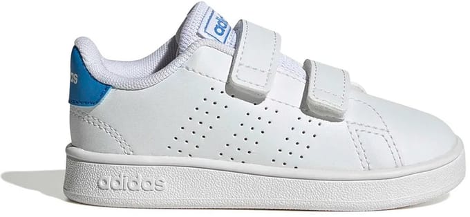 Adidas Advantage Lifestyle Court Two Hook-and-loop Babyschoenen Wit EU 26 Kinderen