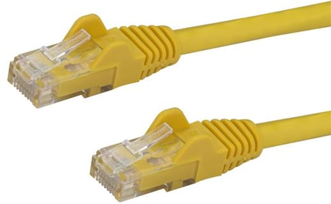 StarTech 7 m Cat6 netwerkkabel met snagless RJ45 connectoren - geel - 7m UTP patchkabel
