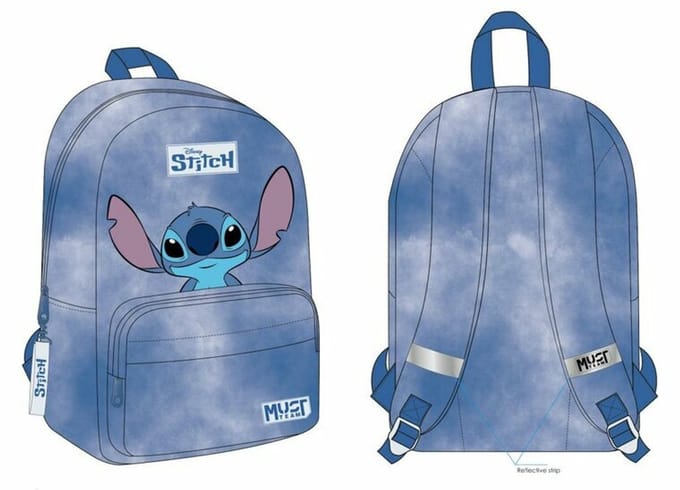STITCH - Denim - Rugzak '41x29x17cm'