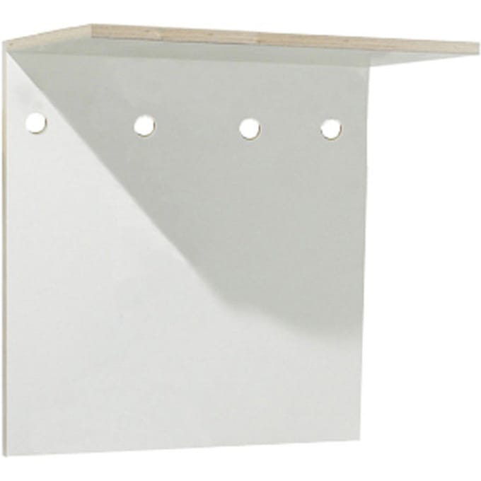 Moormann - Rechenbeispiel hoedenplank - wit (FU)