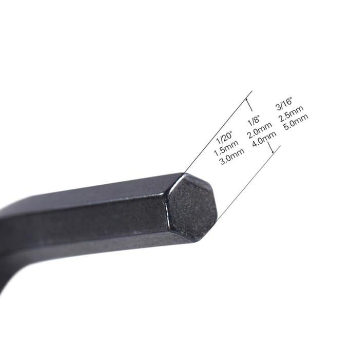 9 stks Gitaar Bas Hals Brug Schroef Truss Rod Aanpassing Wrench Set Reparatie Tool gray