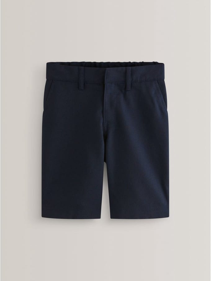 Next - Jongens - Schoolshorts zonder plooien - Blauw