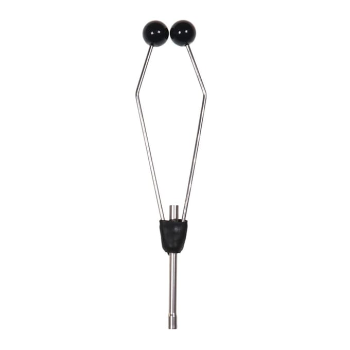 5 stuks Vliegbindgereedschap Combo Kit Vliegbindklem Bobbinhouder Threader Naald Whip Finisher Schaar 5pcs black