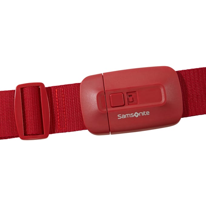 Samsonite kofferriem - Travel Accessoires - riem 50 mm red