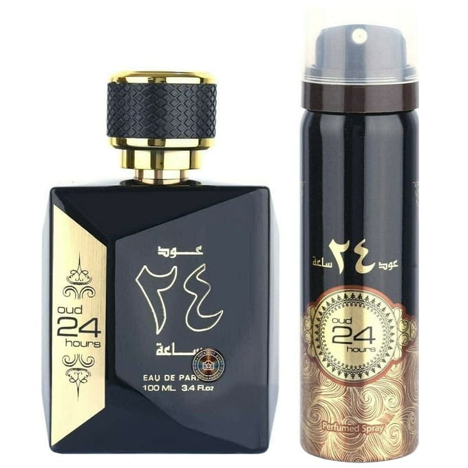 Ard Al Zaafaran Oud 24 Hours Giftset 150 ml - Edp Spray 100ml/Deo Spray 50ml