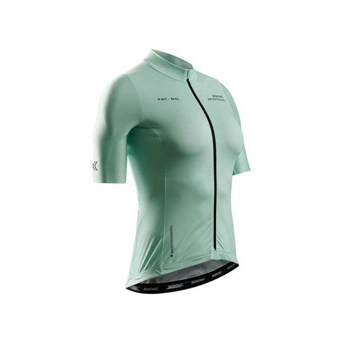 X-bionic Corefusion Ride Korte Mouw Wielertrui Groen XS Vrouw