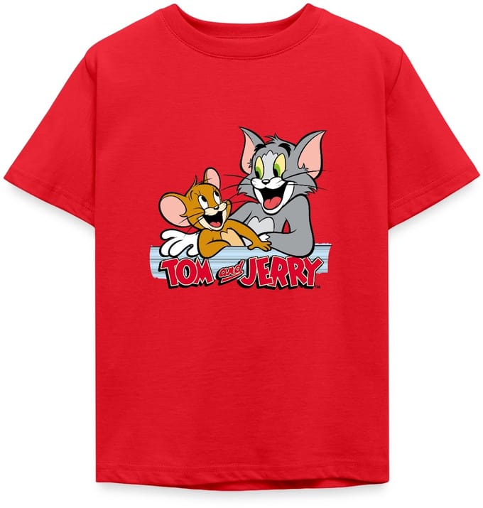 Tom En Jerry Vrienden T-Shirt Kinderen
