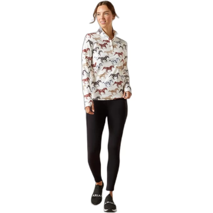 Damestrui met 1/4 rits Ariat Lowell 3.0