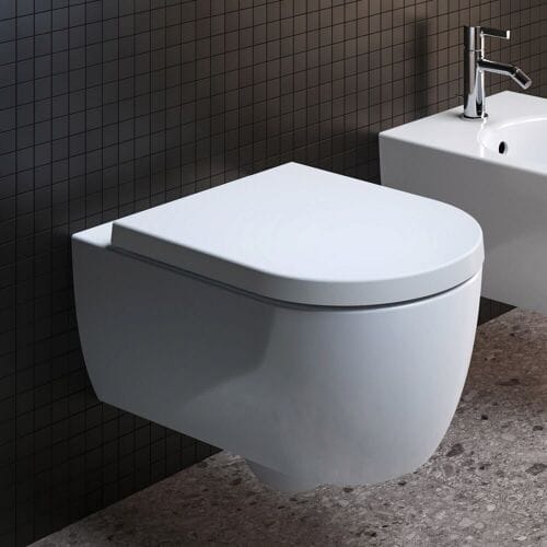 Ideal Standard wall-hung WC Round with AquaBlade T374901