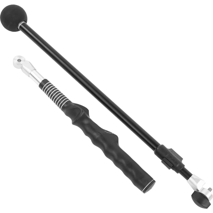 Telescopische Golf Swing Trainer Oefenhulpmiddelen Houdingscorrigerende Stokken Trainingshulpmiddelen gray