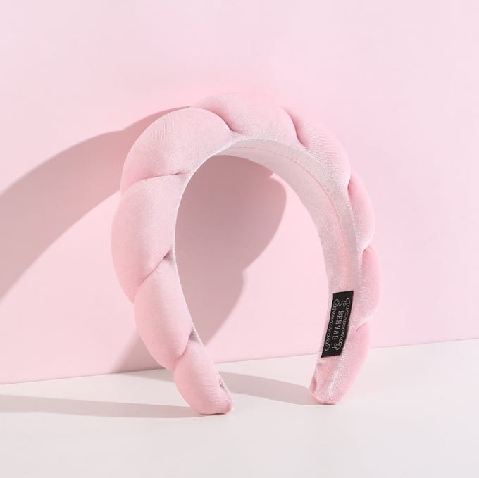 Behave Haarband - Skincare - Headband - Spa - Diadeem - Dames - Roze