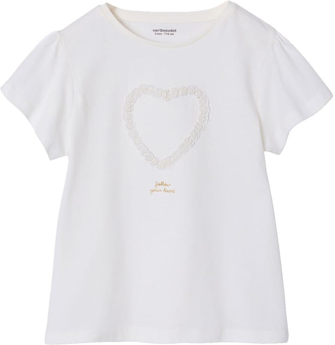 Vertbaudet T-shirt met korte mouwen voor meisjes
