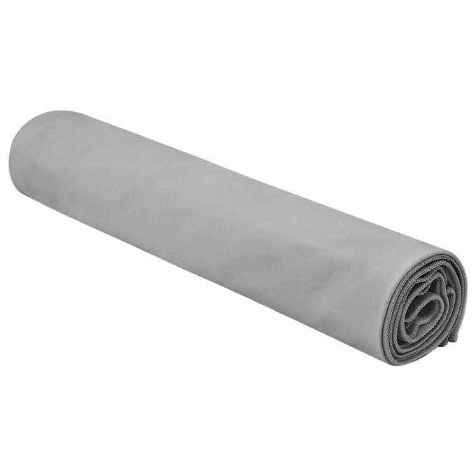 vidaXL - Sporthanddoeken - 2 - st - Donkergrijs - 140 - x - 70 - cm