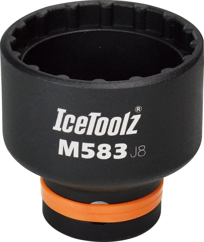 IceToolz Kettingbladgereedschap - STePS E6000 - Tandwielafnemer - Cr-Mo Staal - Voor ½” Ratelsleutel