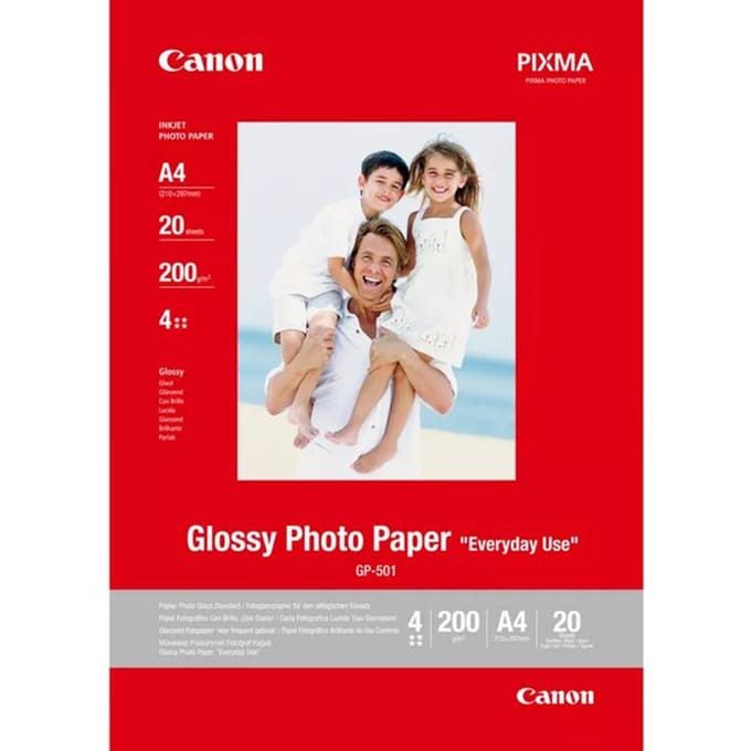 Glanzend Fotopapier Canon GP-501 (20 Vellen)