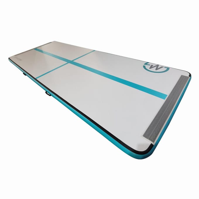Airtrack Acrobatic Track Master S-Pro 400 X 150 X 10 Cm - Turquoise